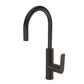 Parisi Slim II Kitchen Mixer with Round Spout - Fucile